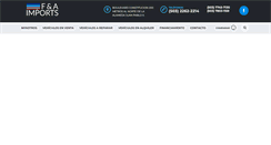 Desktop Screenshot of faimports.com